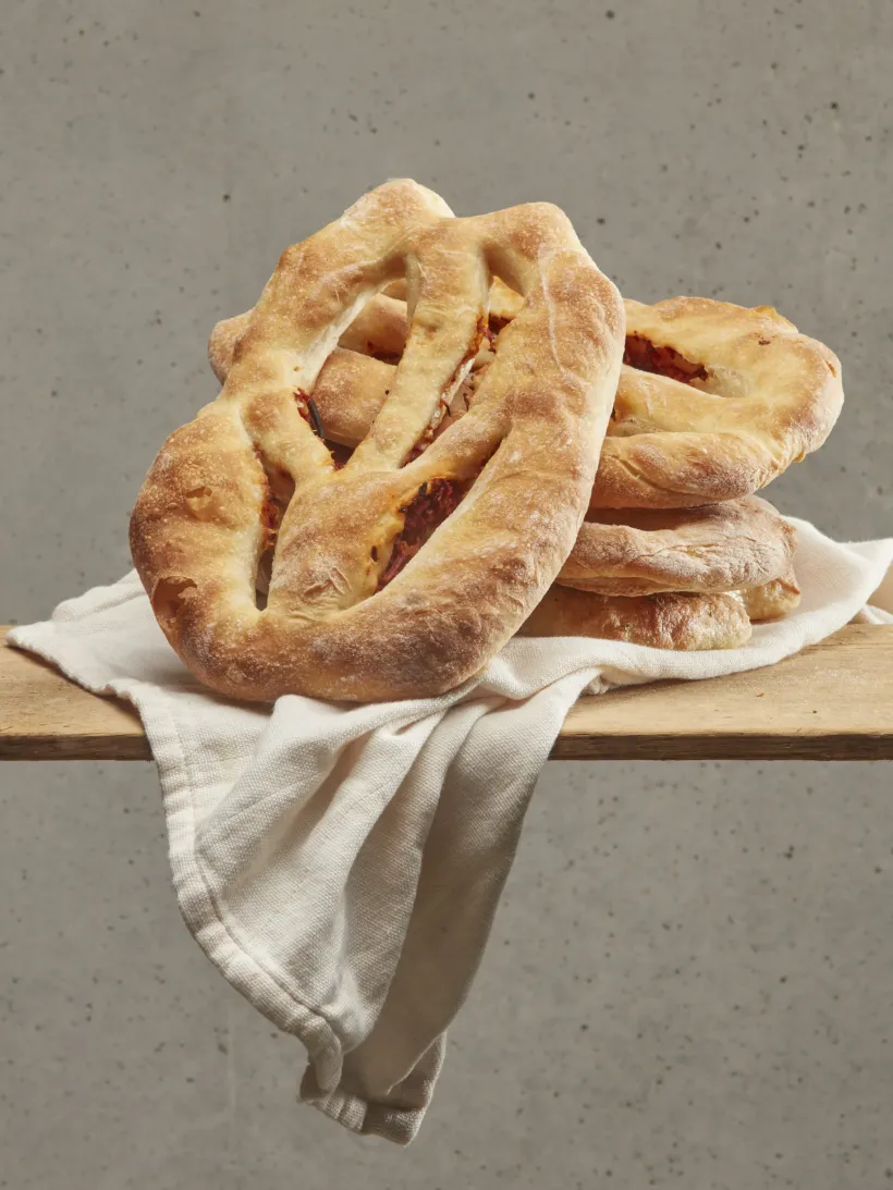 Fougasse au chorizo