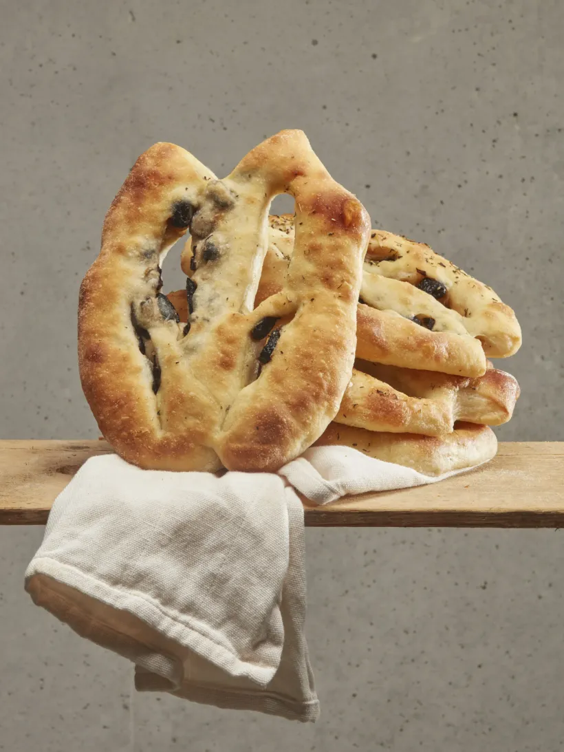 Fougasses aux olives