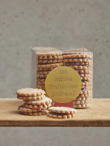 Les sablés framboise