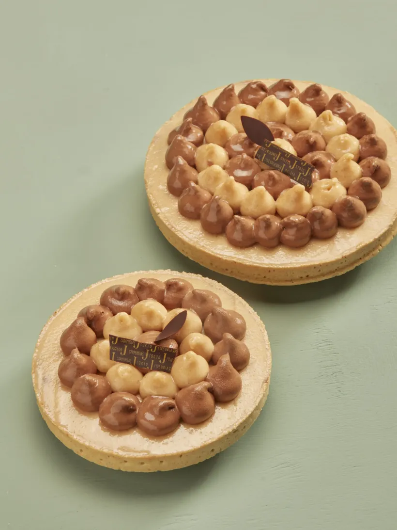 Tarte Belle-Hélène glacée