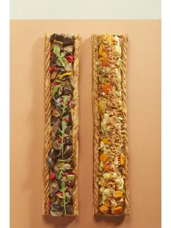 Tarte légumes du soleil & crumble de légumes