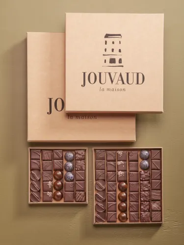 Les ballotins de chocolats noir