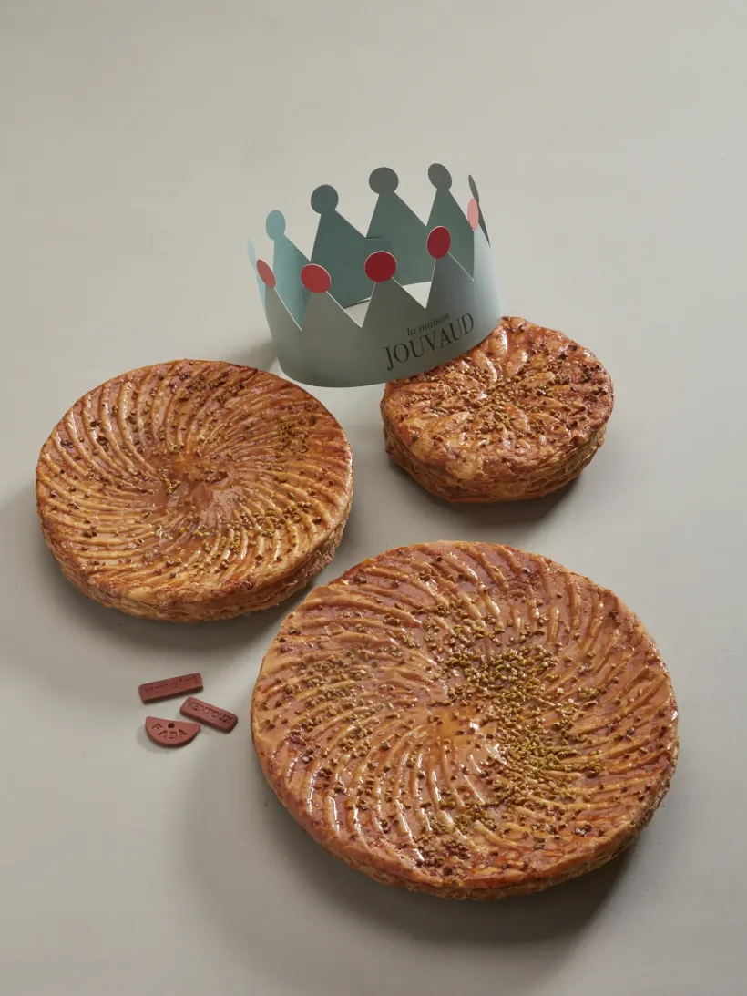 La galette pistache et cerise griotte
